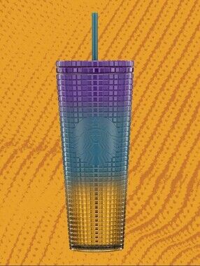 Starbucks Ombre Studded Tumbler - Purple to Teal (24 oz)